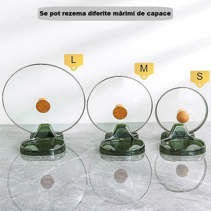 Set 2x Suport multifuncțional pentru capace si ustensile